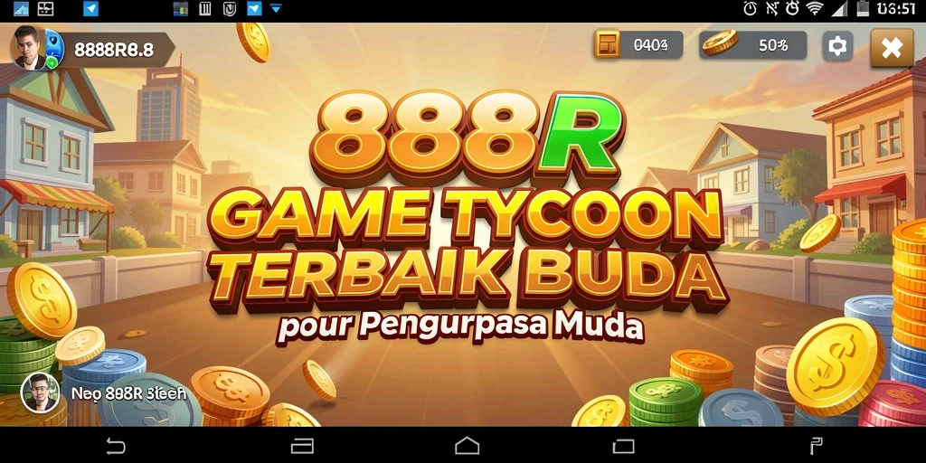 Tampilan memukau dari gameplay Tycoon.