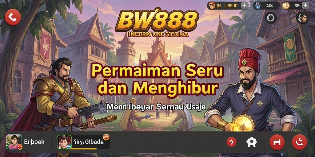 Tampilan gameplay BW888 yang seru dan menghibur.