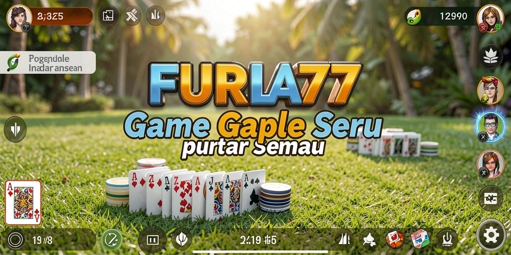 Tangkap momen seru saat bermain Gaple di FURLA77.