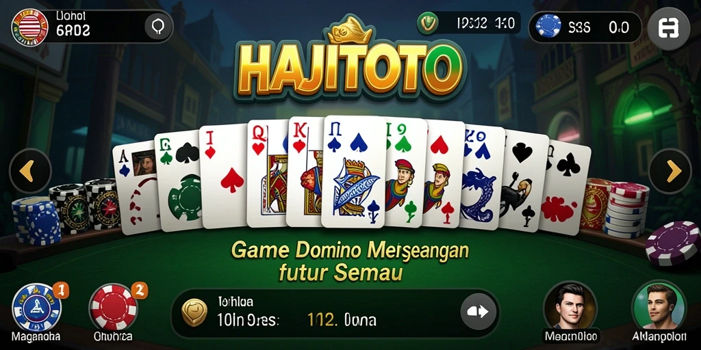 Screenshot menampilkan gameplay seru dalam HAJITOTO.