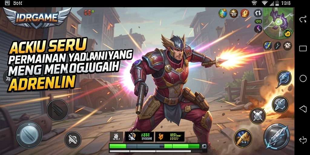 Screenshoot utama IDRGAME menampilkan gameplay Action yang intens.