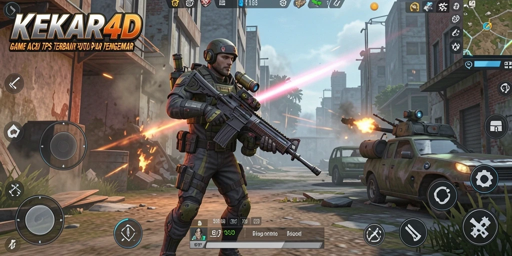 Tampilan gameplay seru dan mendebarkan di KEKAR4D.
