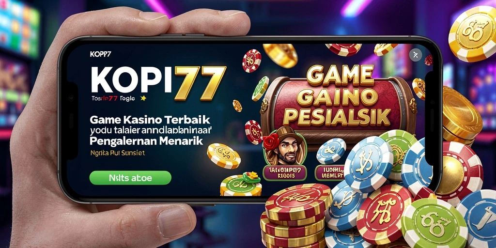 Screenshot gameplay KOPI77 menampilkan pengalaman Kasino yang seru dan menarik.