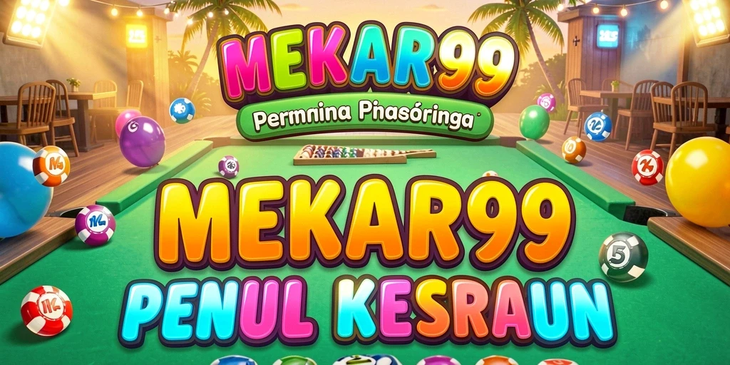 Screenshot utama MEKAR99 menunjukkan keseruan permainan Bingo.