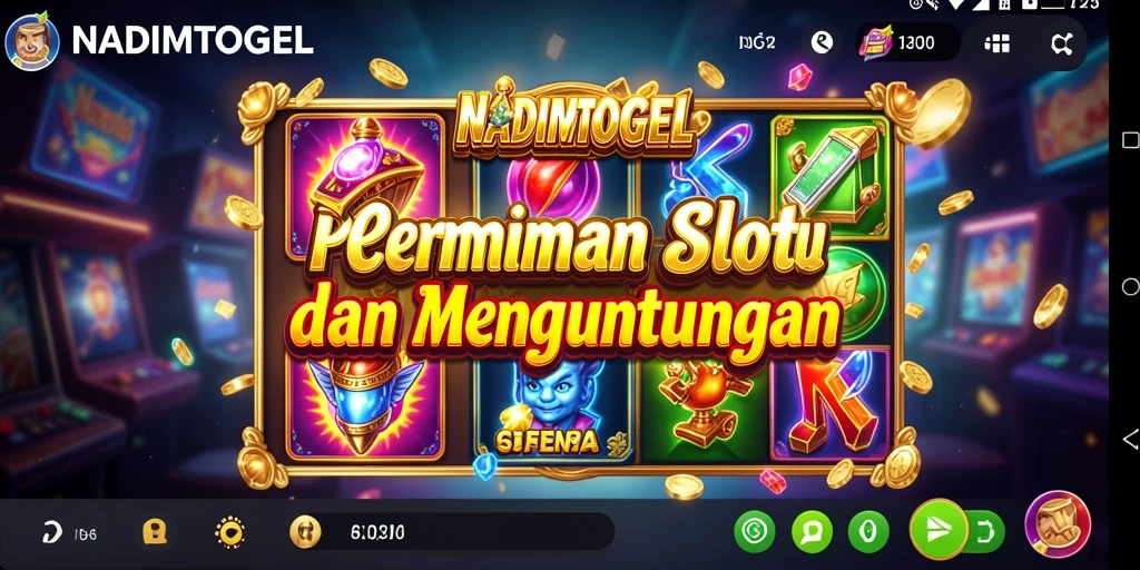 Tampilan gameplay yang menakjubkan dari NADIMTOGEL Slot.