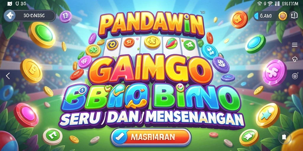 Tampilan gameplay seru dalam PANDAWIN yang menghadirkan Bingo