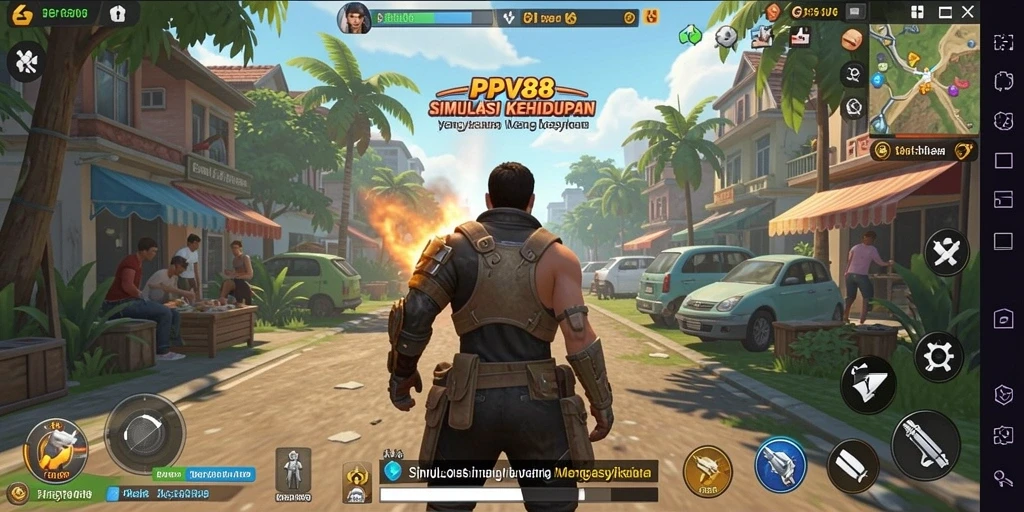 Tangkapan layar utama PPV88 menampilkan gameplay Simulation yang menarik.