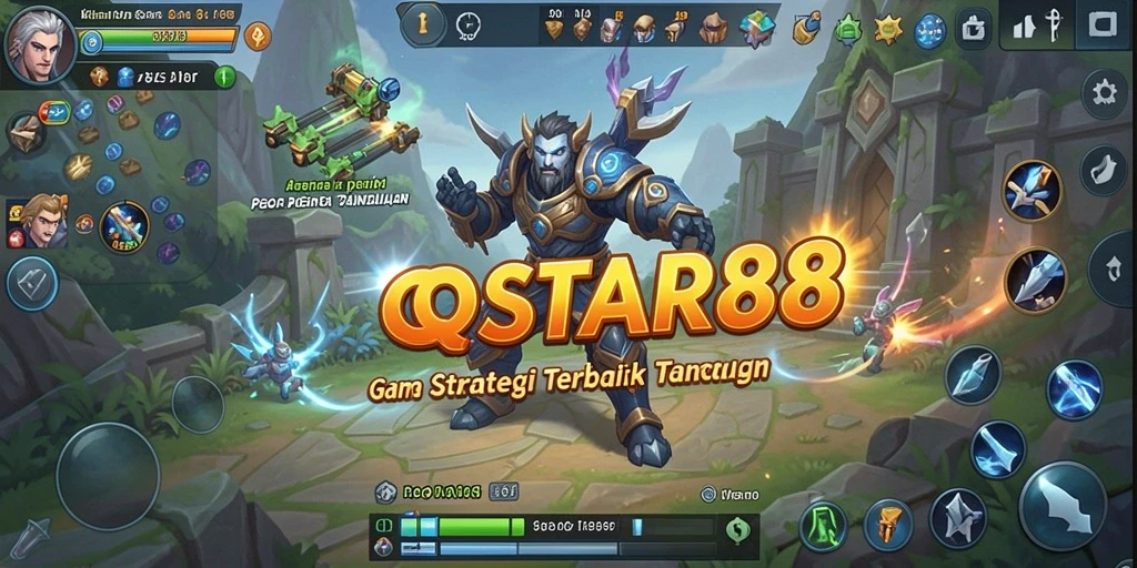 Tampilan gameplay menegangkan dari QQSTAR88 yang penuh strategi.