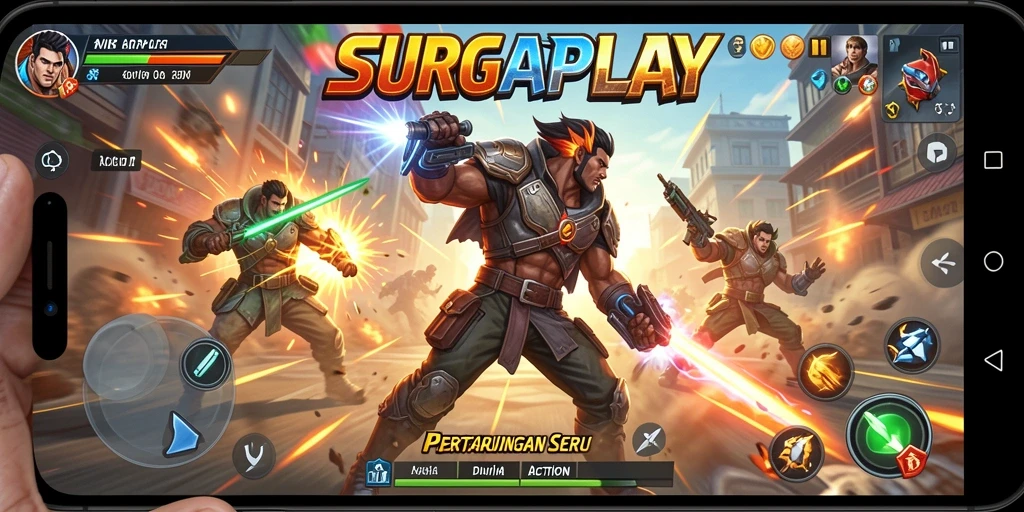Screenshot menarik dari gameplay <strong>SURGAPLAY</strong> dalam aksi seru.