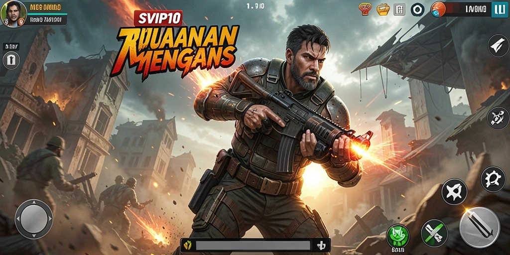 Gameplay seru dengan aksi memukau dalam SVIP10.