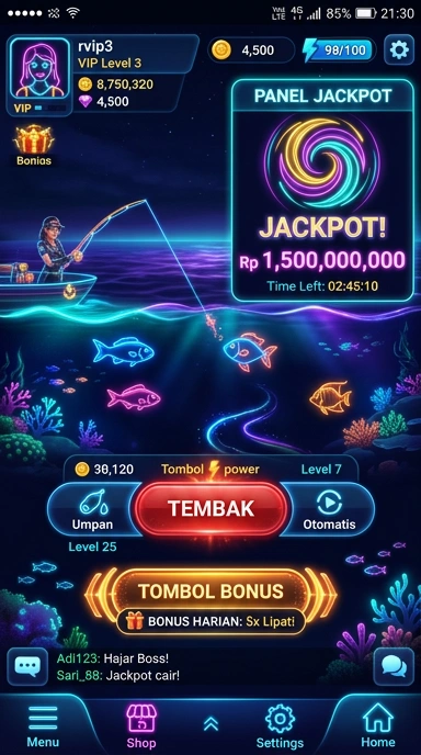 Fitur pencarian aplikasi di rvip3 yang mudah digunakan.